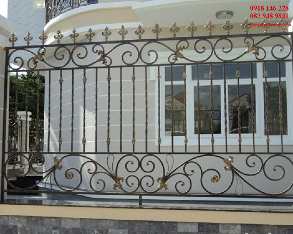 Hàng Rào Sắt Mỹ Thuật HR9