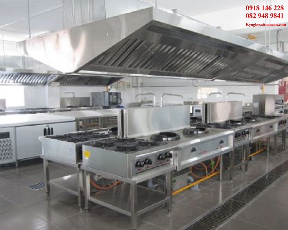 Hệ thống nhà bếp xí nghiệp 