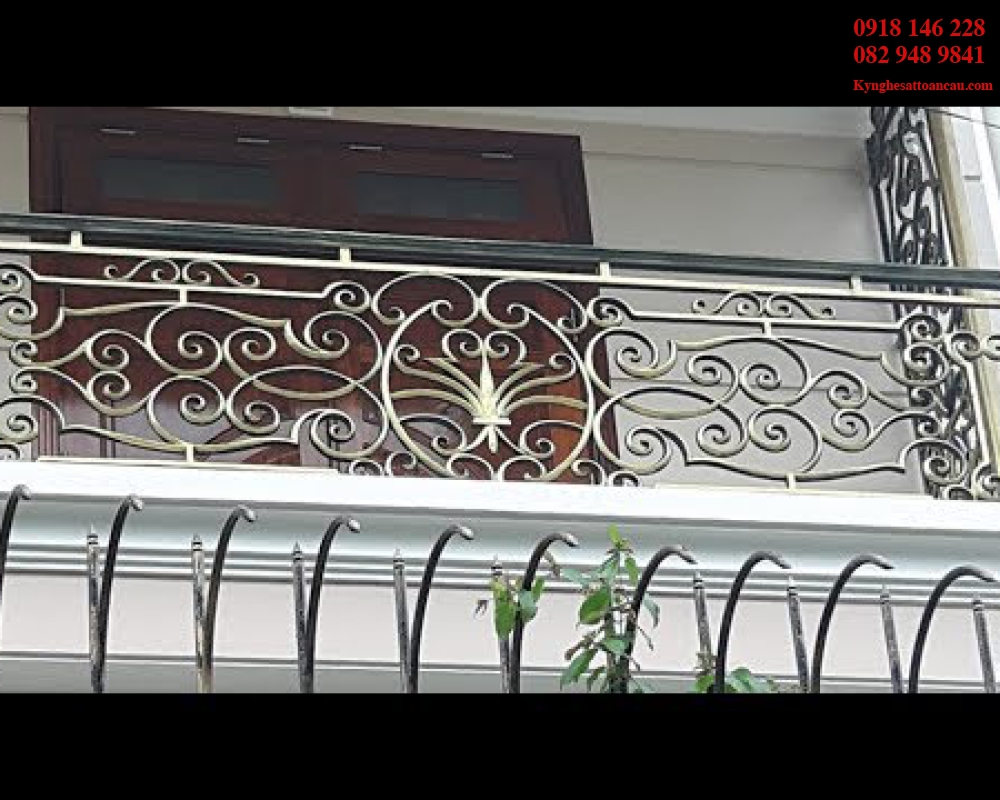 Lan can sắt mỹ thuật LC006