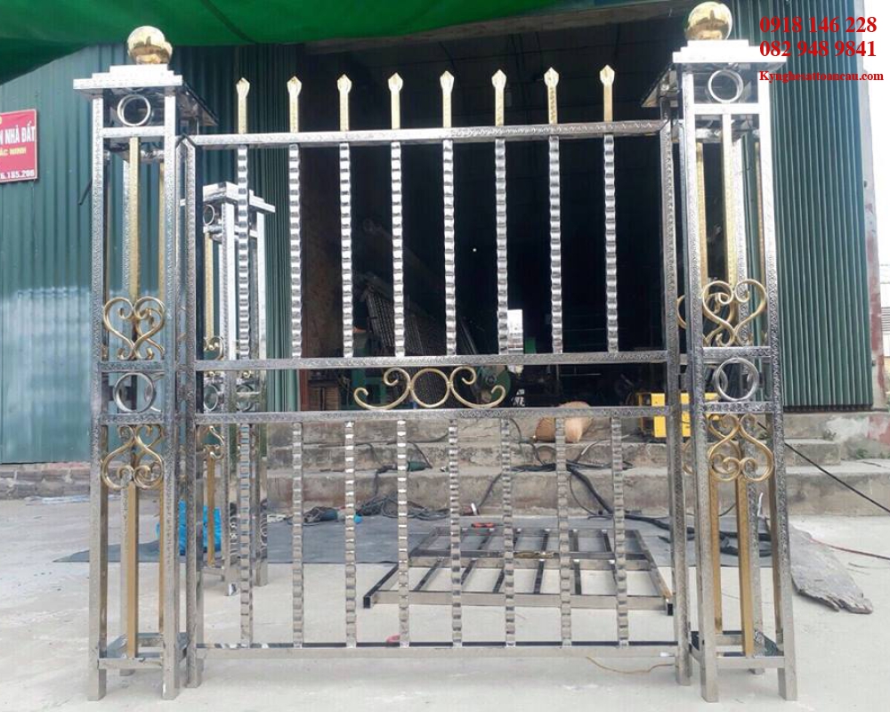 HÀNG RÀO INOX CAO CẤP NN4