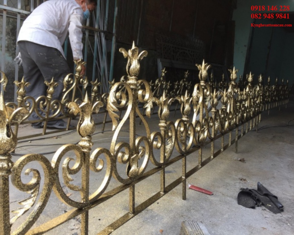 Hàng Rào Sắt Mỹ Thuật HR6