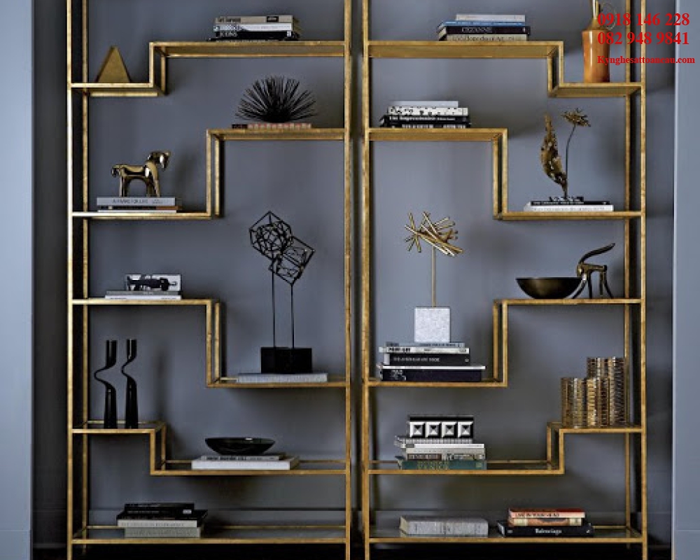 Kệ inox xi mạ cao cấp KIXM04