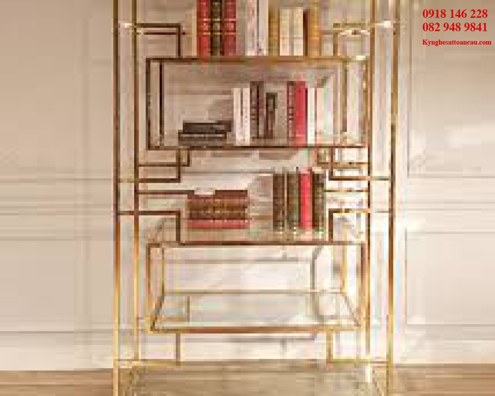 Kệ inox xi mạ cao cấp KIXM05