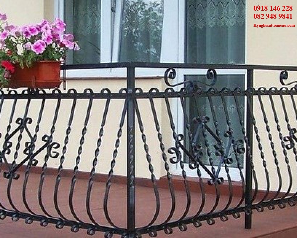 Lan can sắt mỹ thuật L2