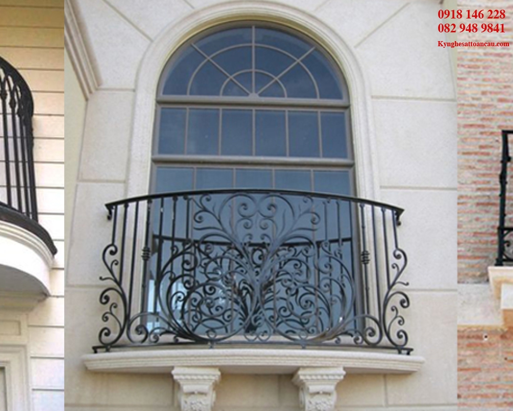 Lan can sắt mỹ thuật L16