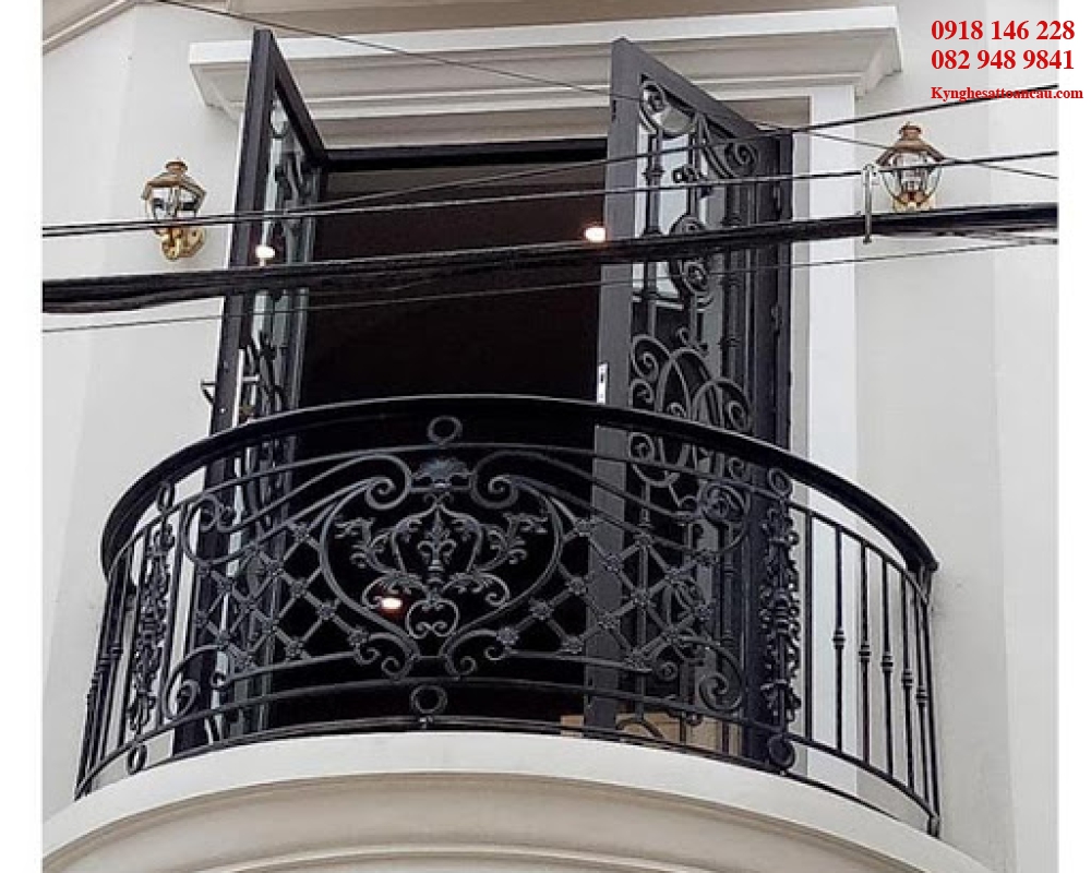 Lan can sắt mỹ thuật  L18