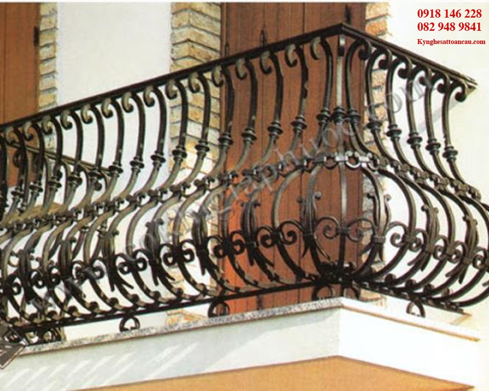 Lan can sắt mỹ thuật L6