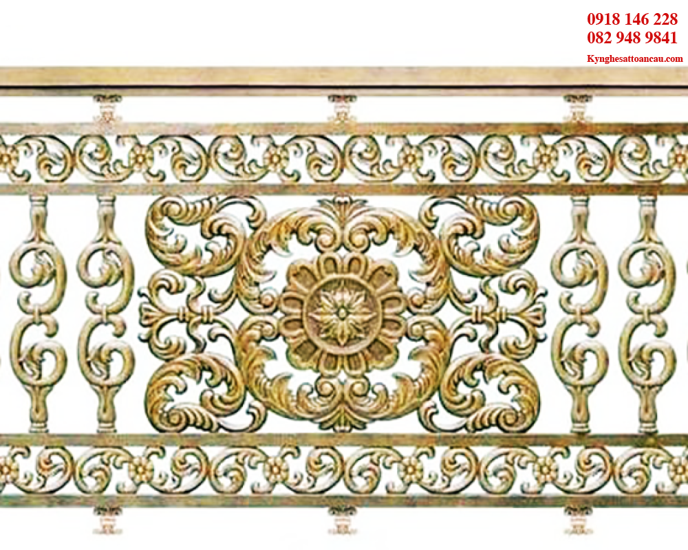 Lan can nhôm đúc L31