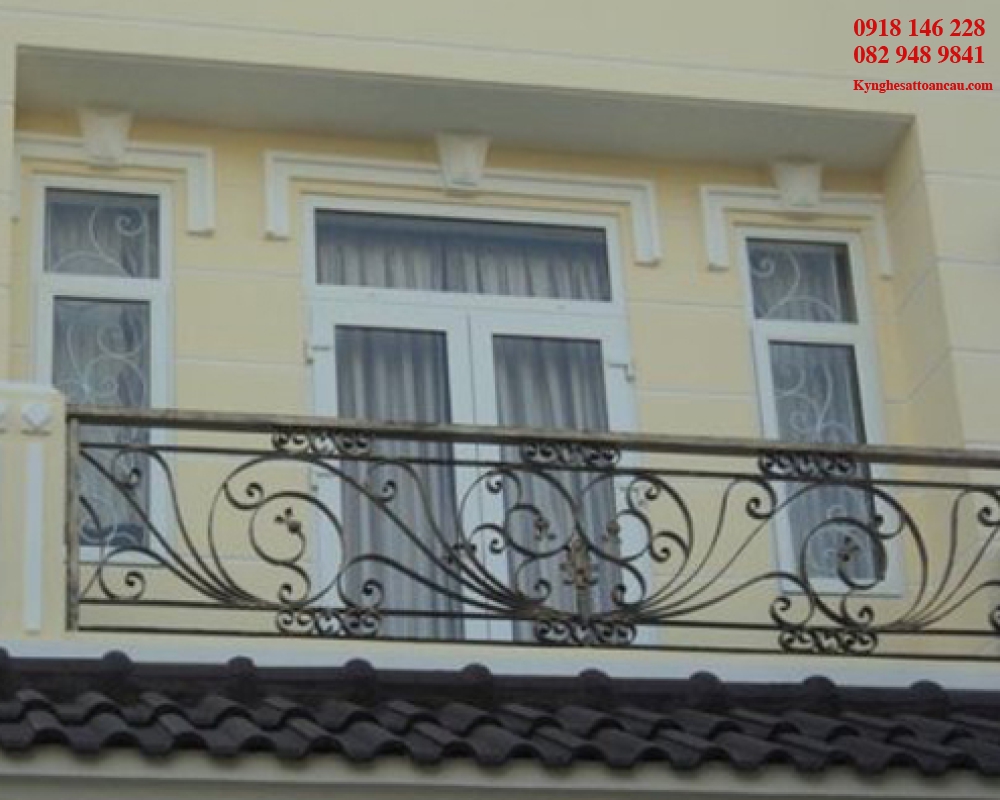 Lan can sắt mỹ thuật 10
