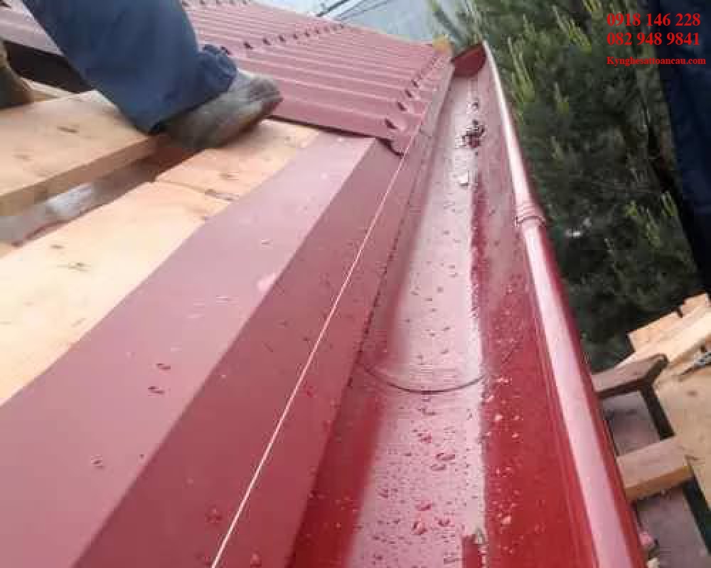 Máng xối công trình M19