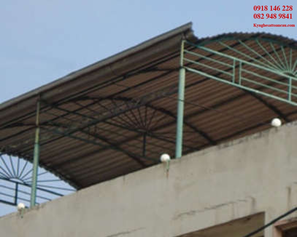 Mái che nhà xưởng 7T19R