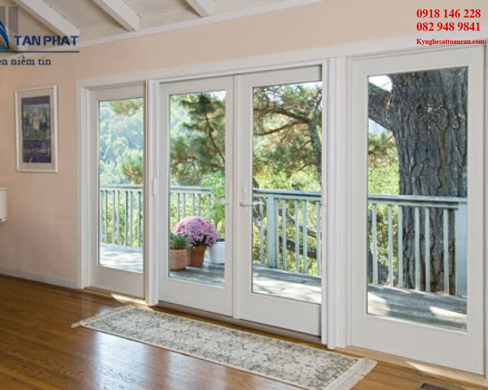 Cửa nhôm kính D2