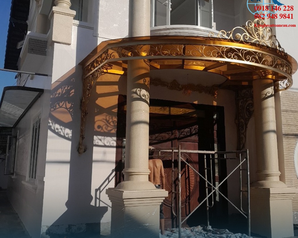 Mái che sắt mỹ thuật MCS22