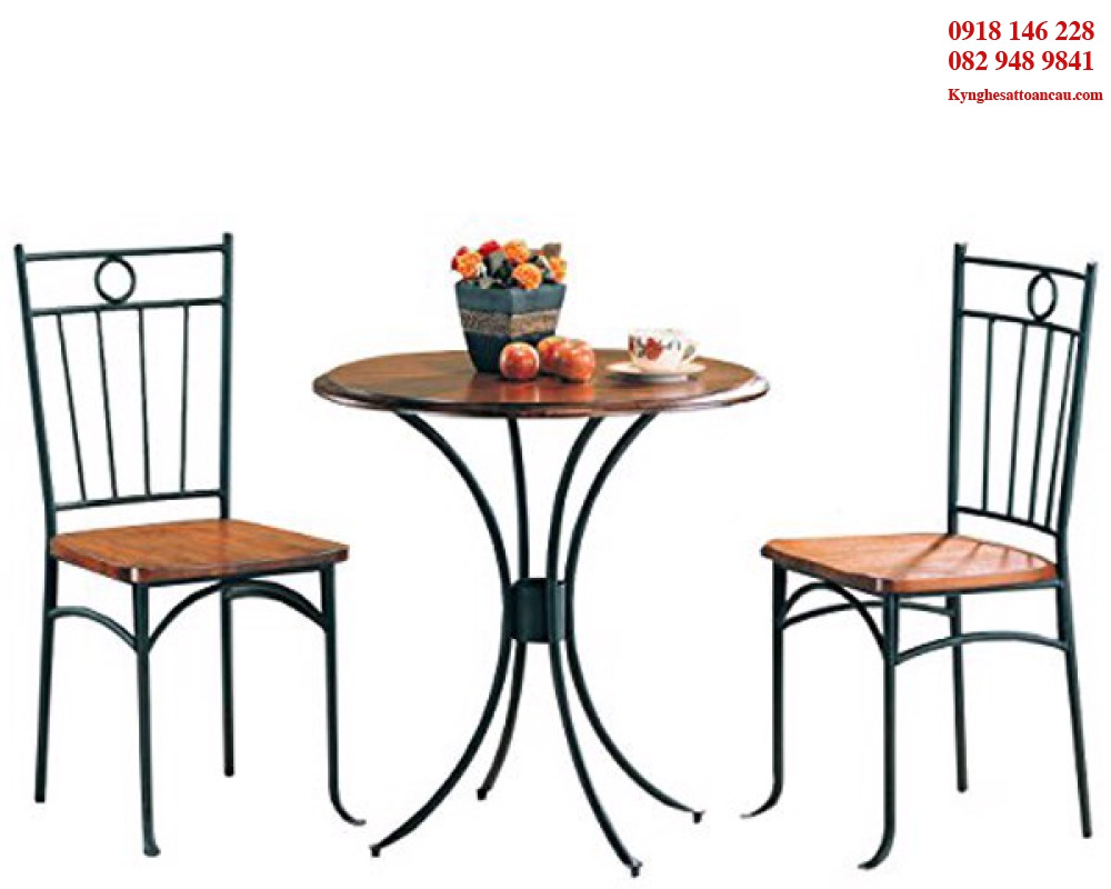 BÀN GHẾ SẮT MỸ THUẬT 43A