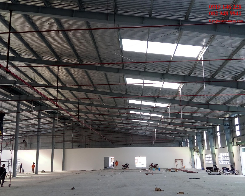 Mái che nhà xưởng T5