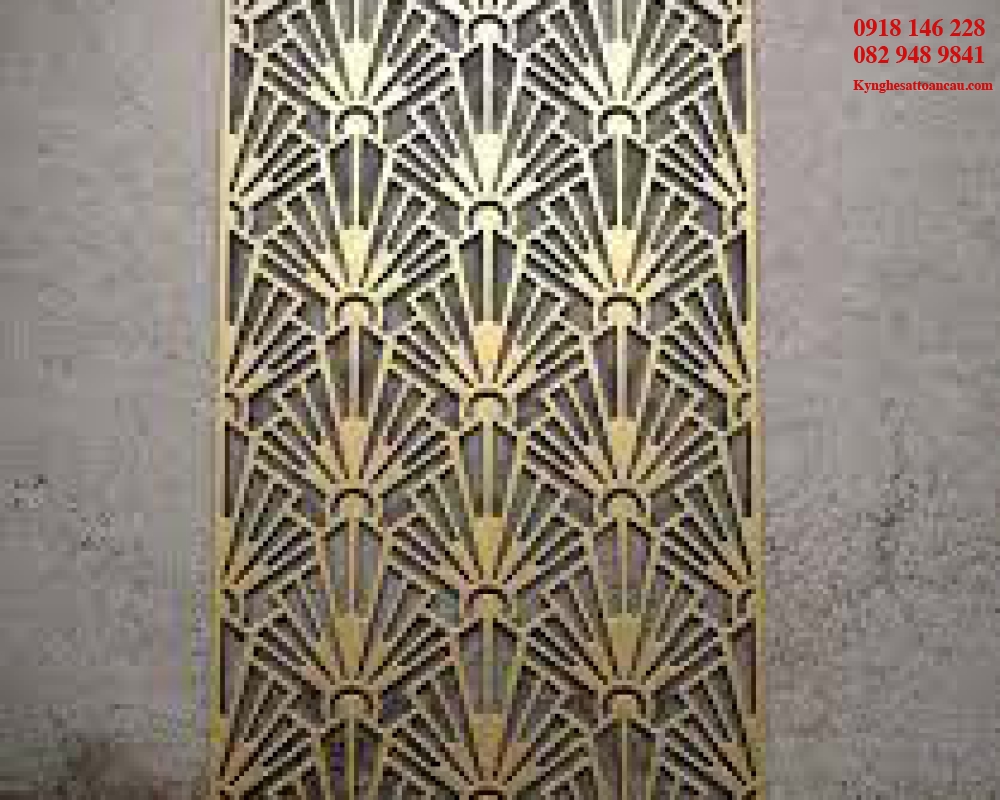 Vách ngăn inox xi mạ VNI15