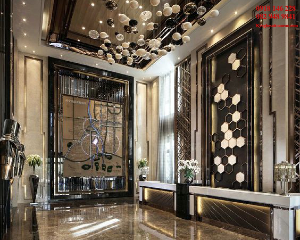 Vách ngăn inox xi mạ VNI37