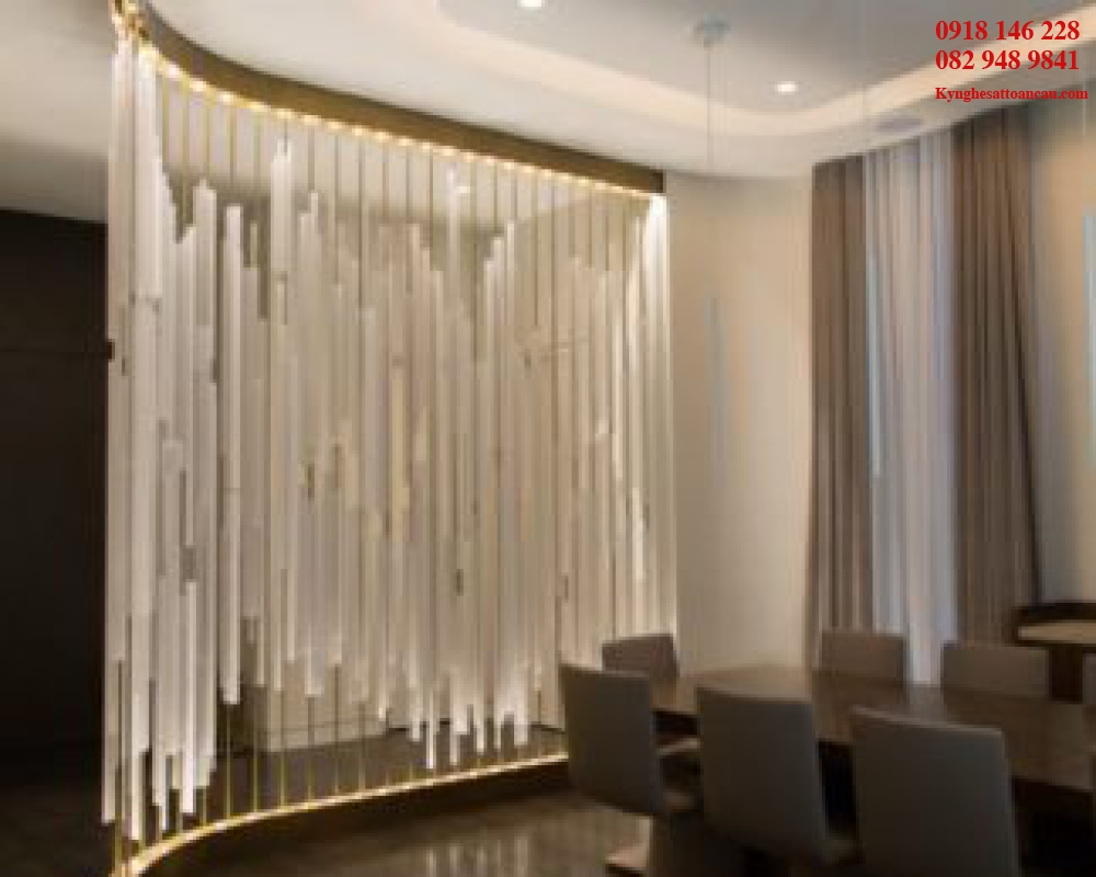 Vách ngăn inox xi mạ VNI45