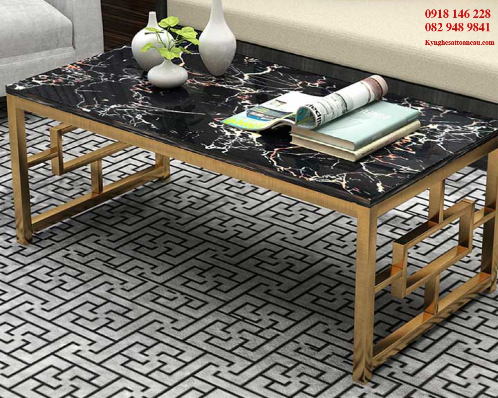 Bàn ghế inox xi mạ cao cấp