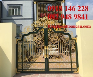 Cửa sắt mỹ thuật CNC A1