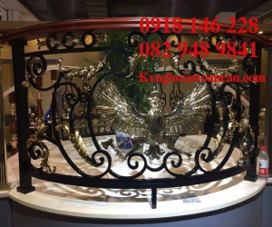 Cầu thang sắt mỹ thuật CT013