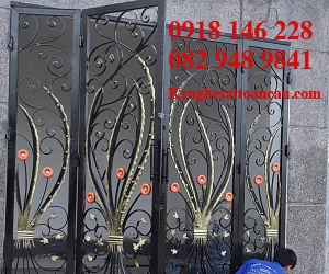 Cửa cổng sắt mỹ thuật CCS20