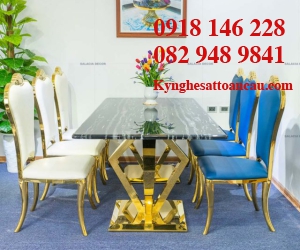 BÀN GHẾ INOX XI MẠ I143