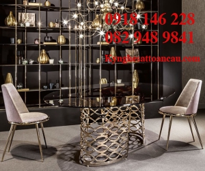 BÀN GHẾ INOX XI MẠ BI2