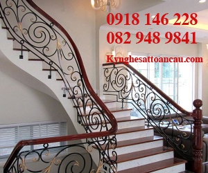 Cầu thang sắt mỹ thuật I139