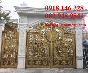 Cửa nhôm đúc đẹp C27
