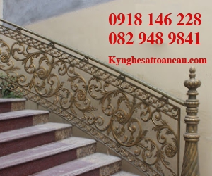 Cầu thang nhôm đúc CTN14
