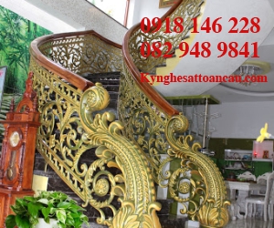 Cầu thang nhôm đúc CTN17