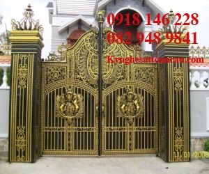 Cửa nhôm đúc đẹp C43
