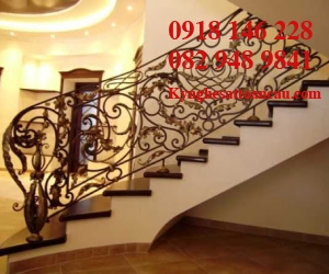 Cầu thang sắt mỹ thuật CT31