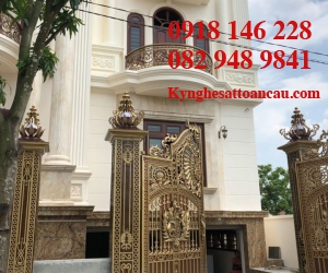 Lan can nhôm đúc C6