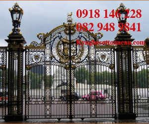 Cửa cổng sắt mỹ thuật CCS64