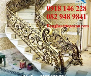 Cầu thang nhôm đúc CTN10