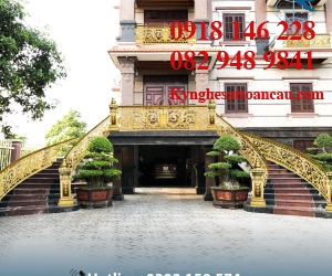 Cầu thang nhôm đúc CTN19