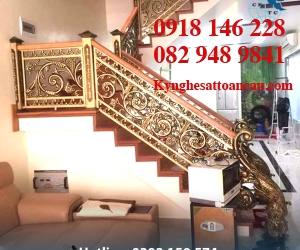 Cầu thang nhôm đúc CTN16