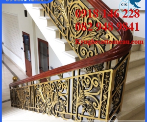 Cầu thang nhôm đúc CTN27