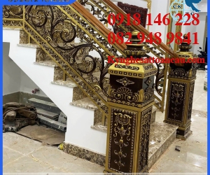 Cầu thang nhôm đúc CTN26