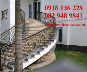 Cầu thang sắt mỹ thuật CT66