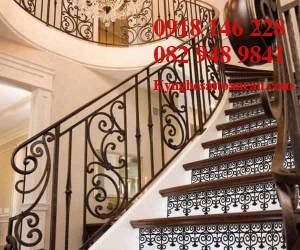 Cầu thang sắt mỹ thuật 22E