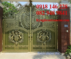 Cửa cổng nhôm đúc CCN101