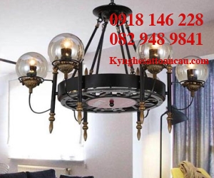 Đèn thả sắt cao cấp DT6