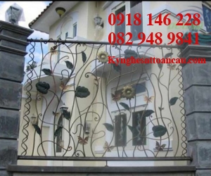 HÀNG RÀO SẮT MỸ THUẬT ĐỘC ĐÁO HR0805