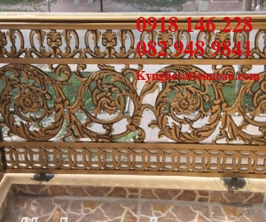 Lan can nhôm đúc L12