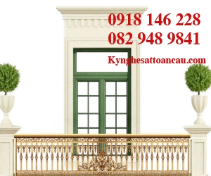 Lan can nhôm đúc L24