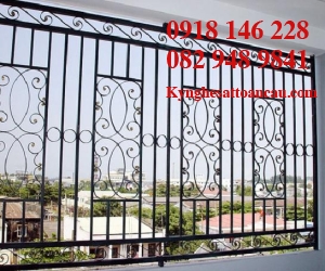 Hàng Rào Sắt Mỹ Thuật T01