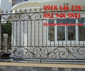 Hàng Rào Sắt Mỹ Thuật HR9